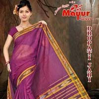 Cotton Plain Saree