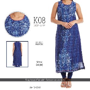 K08 Cotton Ladies Kurtis