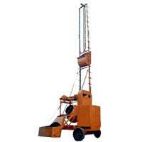 Concrete Mixer With Lift