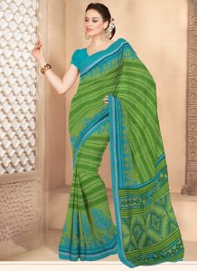 Cotton Printed Sarees