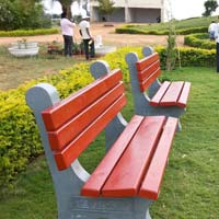 Garden Bench With Backrest