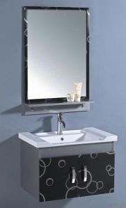 Stainless Steel Vanity Set