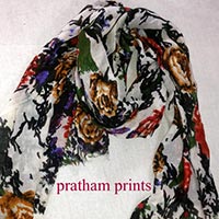 Screen Printed Scarves