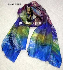 Silk Tie Dye Scarves