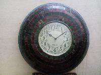 Multicolor Glass Wall Clock