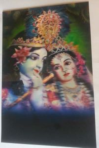 3d Image Radha Krishna