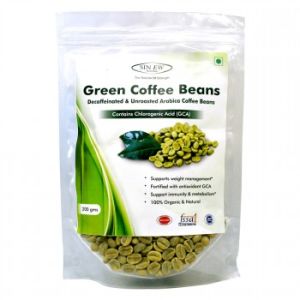 Sinew Nutrition Green Coffee Beans Decaffeinated & Unroasted Arabica