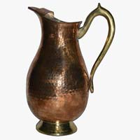 Copper Mughlai Jug