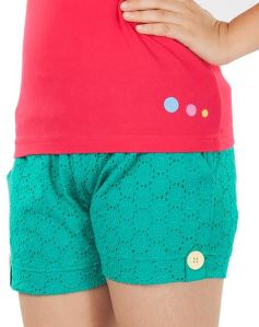 Lace Shorts - Kids Casual Wear