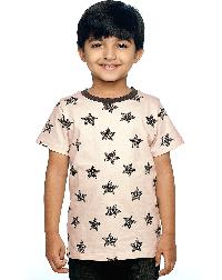 Ventra Boys Tee Stars Pink