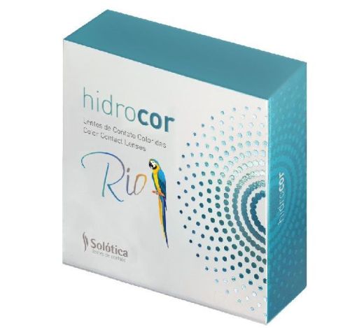 Solotica Hidrocor Rio Contact Lens- Ipanema, Buzios, Parati, Copacabana -1 Box Of Yearly Contact Lens