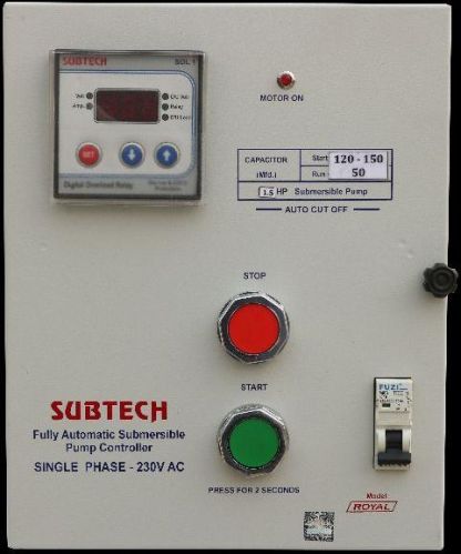 Single Phase Motor Starter Control Panel