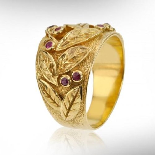 Handmade Ladies Gold Ring