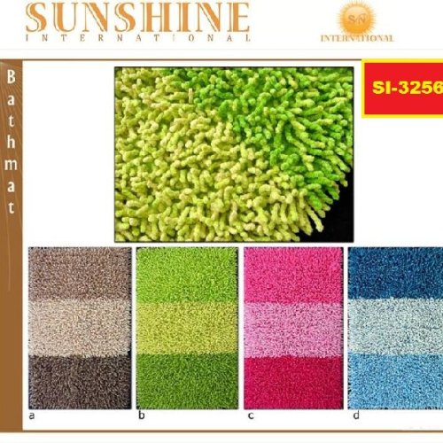 Chenille Shaggy Bath Mats