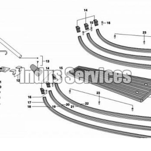 Floor Runner &AMP; Center Stand Assembly
