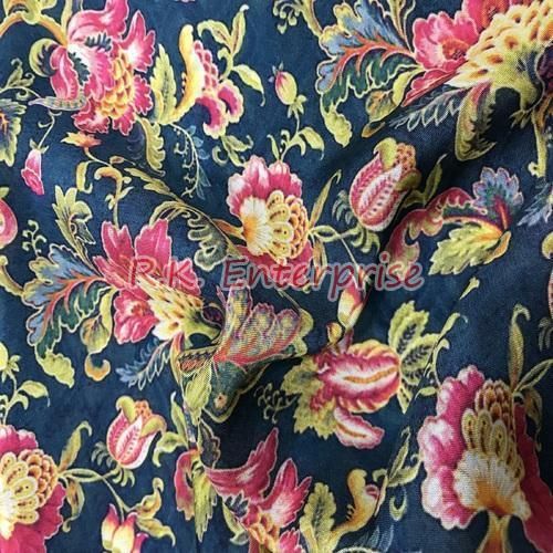 Georgette Floral Printed Fabric