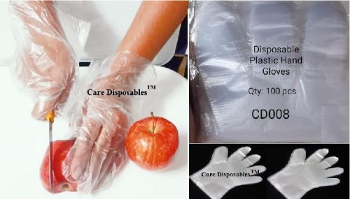 Disposable Plastic Hand Gloves