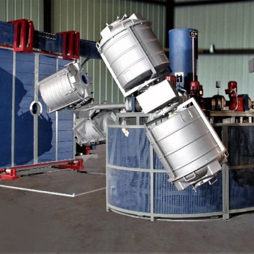 Fixed Turret Carousel Rotomoulding Machine