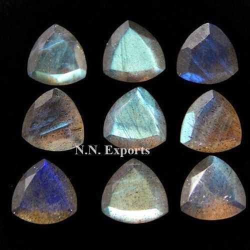 Labradorite Faceted Trillion Gemstone