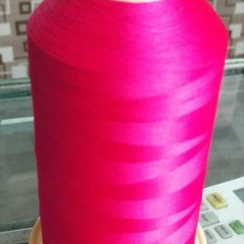 Pink Embroidery Polyester Yarn
