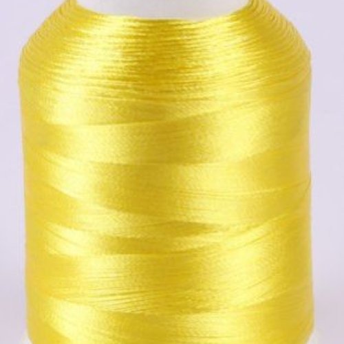 Yellow Polyester Embroidery Thread