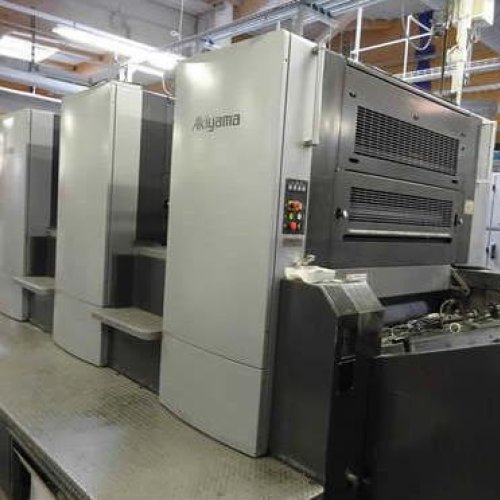 Used Akiyama Offset Printing Machine