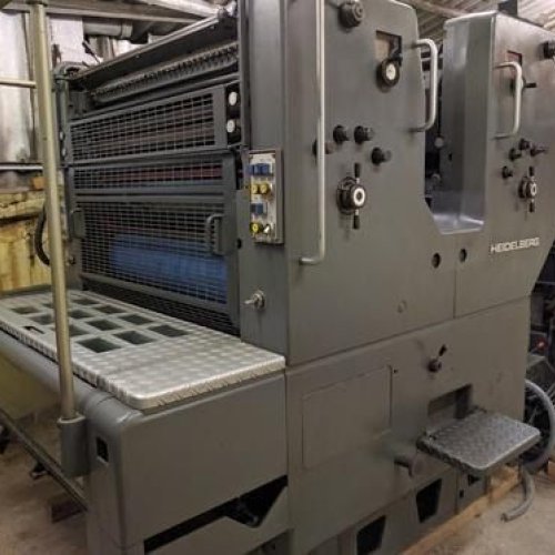 Used Heidelberg Two Color Color Offset Printing Machine