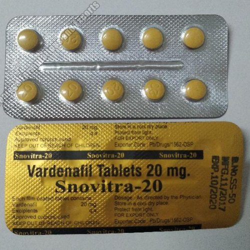 Snovitra 20 mg Tablet