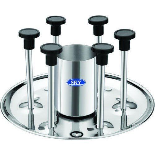 Stainless Steel Royal Glass Stand