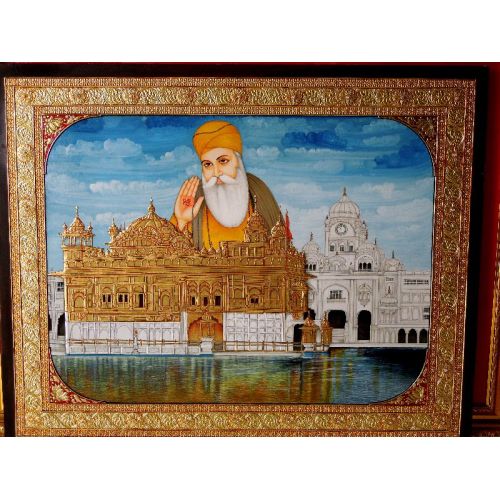 Golden Temple Tanjore Painting