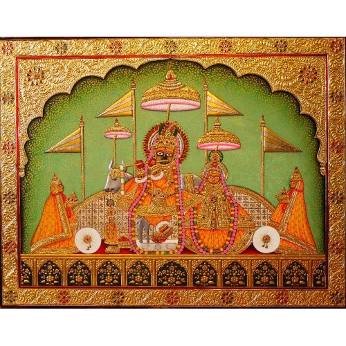 Govind Dev Ji Tanjore Painting