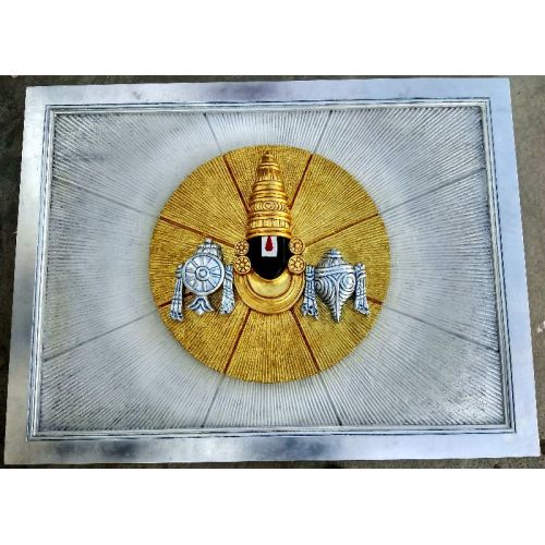 Sri Venkateswara Swamy Balaji Tanjore Painting