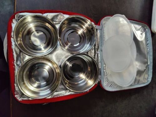 4 Container Stainless Steel Lunch Box