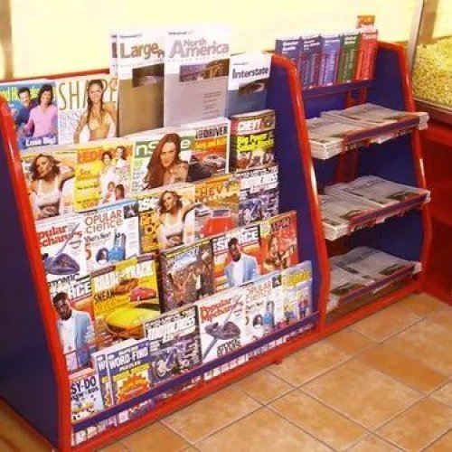 Magazine Display Rack