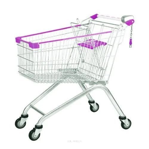 Mild Steel Shopping Trolley