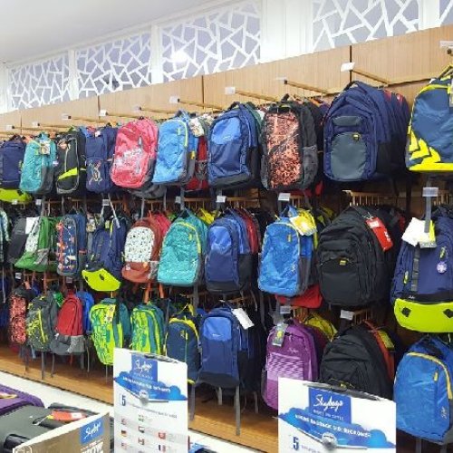 Supermarket Bag Display Rack