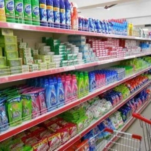 Supermarket Toilet Cleaner Display Rack