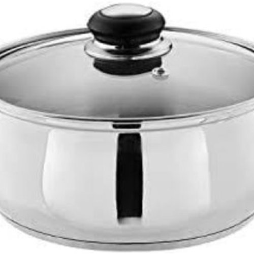 Stainless Steel Belly Induction Bottom Casserole with Lid