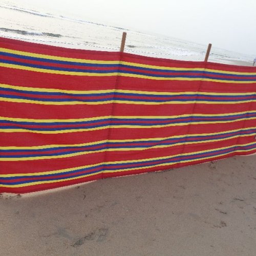 WBK 3 100% Cotton  Screen Printed Beach Windbreak