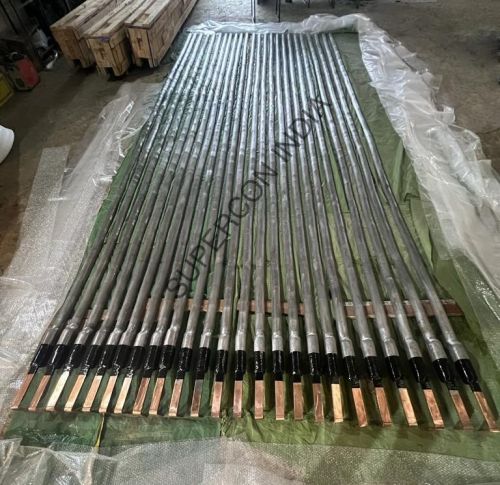 Extruded 6 Meter Long Lead Tin Anode