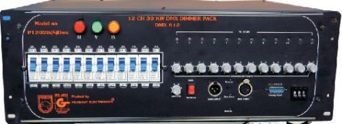 P12025 (S) DMX Dimmer Pack