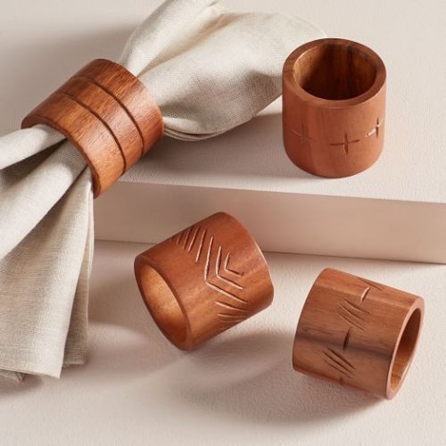 Wooden Napkin Rings