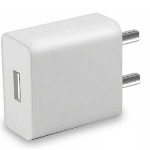 2.4 Amp White Mobile Charger Mini Adapter