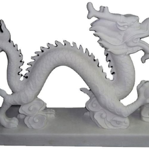 Marble Dragon Statue
