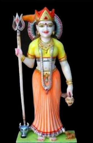 Marble Karni Mata Statue