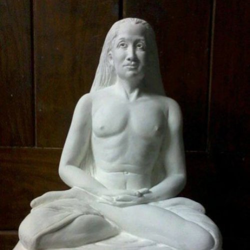 Marble Mahavatar Babaji Statue