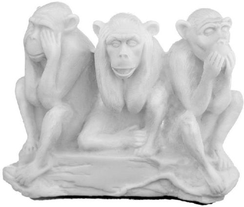 Marble Monkey Statue