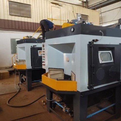 Indexing Table Type Shot Blasting Machine