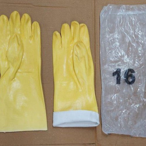 16 Inch PVC Supported Hand Gloves