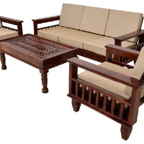 Wooden Sofa Set